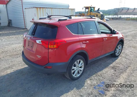 2014 Toyota Rav4 Limited из США, поврежденный, VIN 2T3DFREV8EW197155